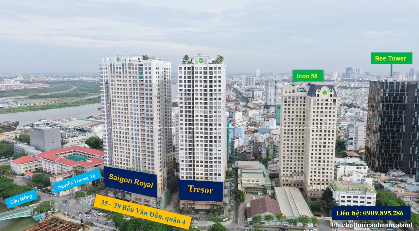 Khu căn hộ Saigon Royal Residence quận 4