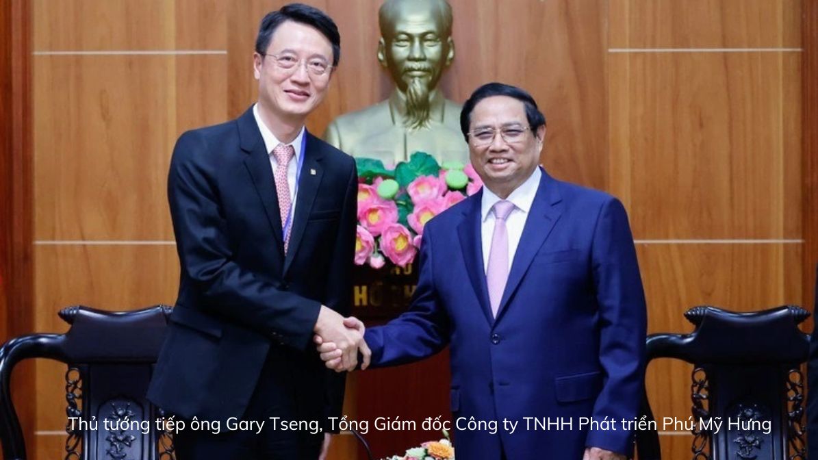 Thủ tướng tiếp ông Gary Tseng, Tổng Giám đốc Công ty TNHH Phát triển Phú Mỹ Hưng